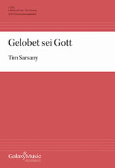 Gelobet sei Gott SSAA choral sheet music cover